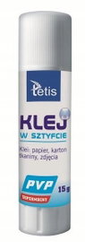 Klej w sztyfcie PVP(bezbarwny)15g BG112-B