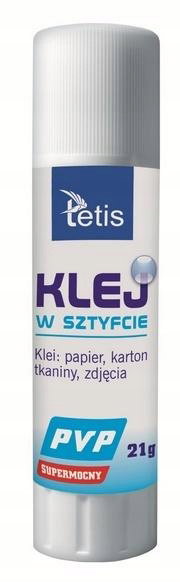 Klej w sztyfcie PVP(bezbarwny)21g BG112-G
