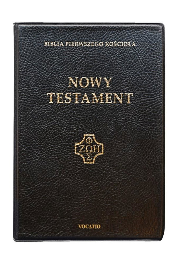 Nowy Testament BPK kieszonkowy, czerń