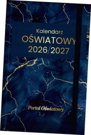 Kalendarz 2026/2027 oświatowy ciemny - praca zbiorowa