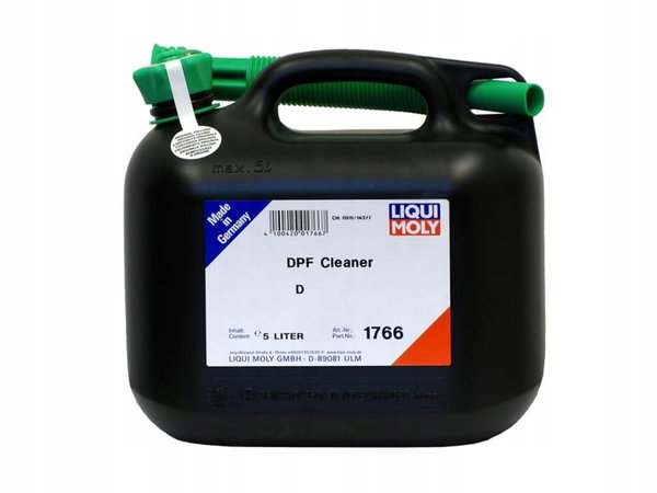 LIQUI MOLY Preparat do czyszczenia 5L płyn, zastosowanie: filtry DPF,