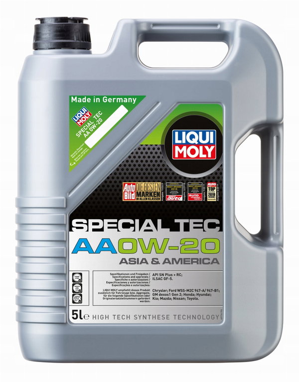 OLEJ SILNIKOWY LIQUI MOLY SPECIAL TEC AA 5L 0W-20 6739