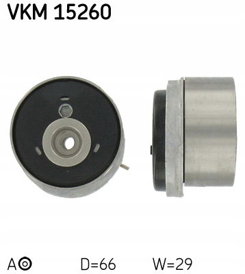 SKF VKM 15260 Rolka napinacza, pasek rozrządu