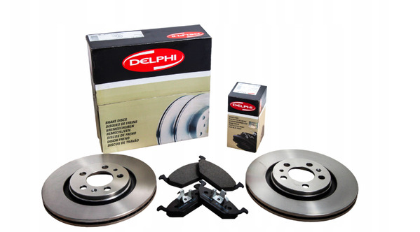 DELPHI TARCZE KLOCKI FIAT GRANDE PUNTO OPEL CORSA