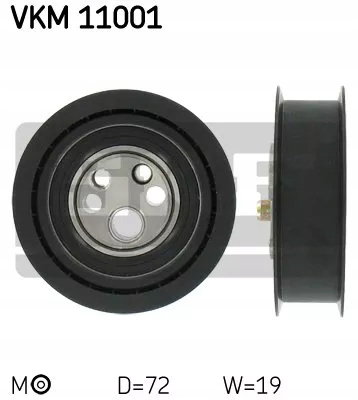 SKF VKM 11001 Rolka napinacza, pasek rozrządu
