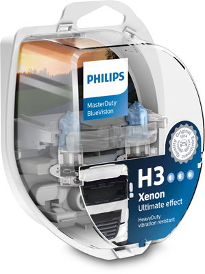 ZAROWKA 24V H3 70W MASTERDUTY BLUEVISION PHILIPS