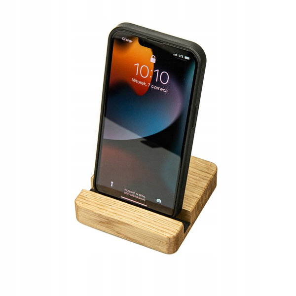 Organizer Drewniany Bewood - Phone Stand - Dąb