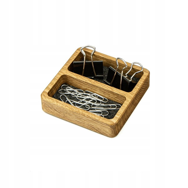 Organizer Drewniany Bewood - Small Double Box - Dąb