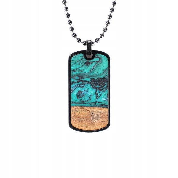 Nieśmiertelnik Bewood Unique - Turquoise