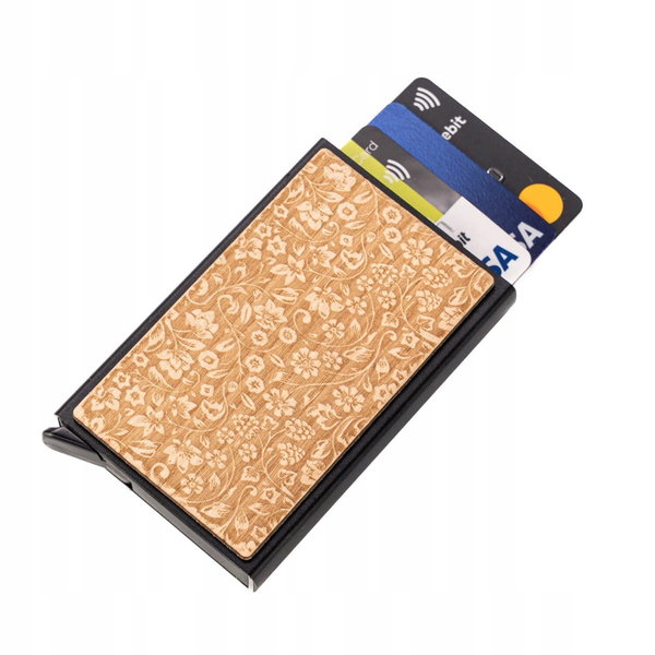 Etui na karty Bewood Kwiaty Polne Aniegre