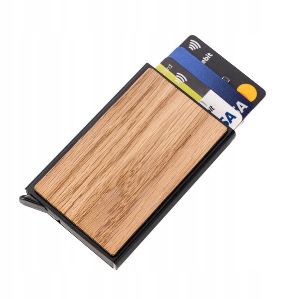 Etui na karty Bewood Dąb