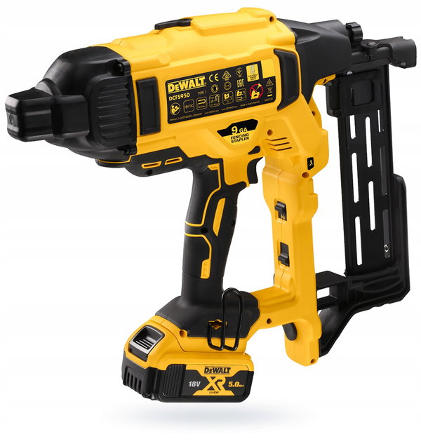 DEWALT ZSZYWACZ DO OGRODZEŃ 18V DCFS950P2 2x5,0Ah 40/45/50mm