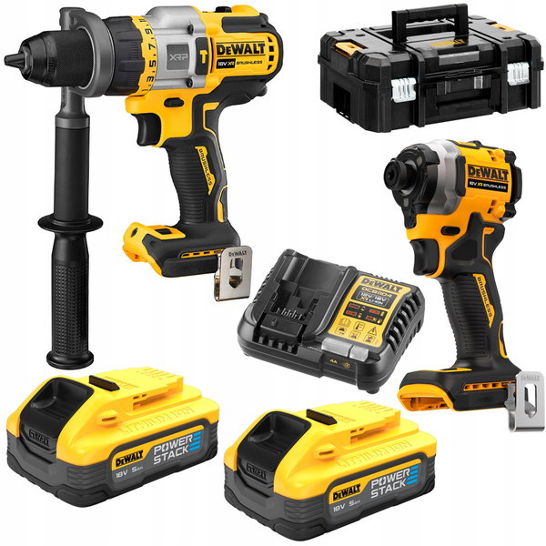 DEWALT ZESTAW COMBO 18V DCK2052H2T (DCD805+DCF850)