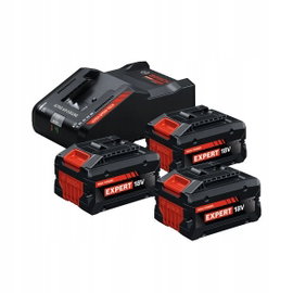 BOSCH AKUMULATOR 18V 8,0Ah EXPERT 3szt. + ŁADOWARKA EXAL18V-160