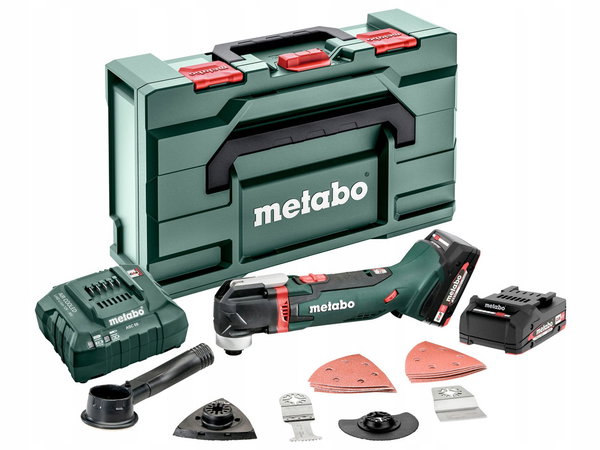 METABO Multinarzędzie MT 18 LTX w walizce metaBOX 145 L, z ładowarką ASC 55