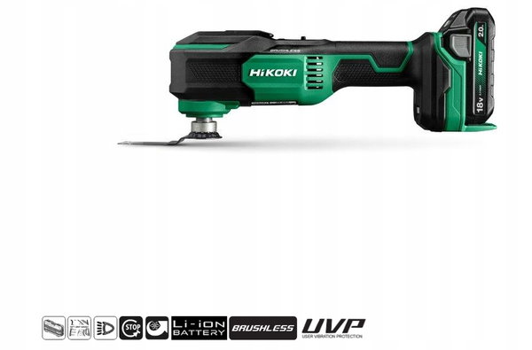 HIKOKI NARZĘDZIE WIELOFUNKC 18V CV18DAWRZ 2x2,0Ah HITSYSTEM