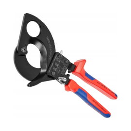 KNIPEX NOŻYCE DO CIĘCIA KABLI I PRZEWODÓW ZAPADKOWE DO FI=52mm