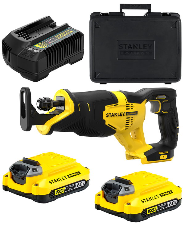 STANLEY PIŁA SZABLASTA 18V V20 2x2,0Ah SFMCS300D2K