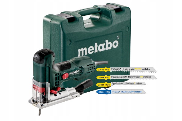 METABO WYRZYNARKA 710W STE 100 QUICK SET 20 x BRZESZCZOTY, WALIZKA