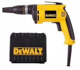 DEWALT WKRĘTARKA SIECIOWA DO PŁYT KARTONOWO - GIPSOWYCH 540W 0-4000 OBR. DW