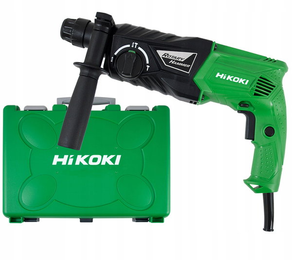 MŁOTOWIERTARKA HIKOKI Z OPCJĄ KUCIA 730W 2,7J DH24PH