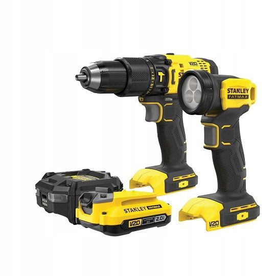 STANLEY WKRĘTARKA UD. V20 SFMCD711 50Nm 1x2,0Ah KUFER +LATARKA SFMCK210D1