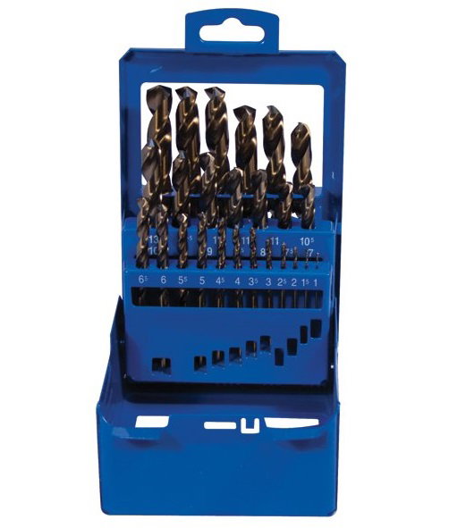 MAKITA ZESTAW WIERTEŁ DO METALU HSS-CO5 25szt