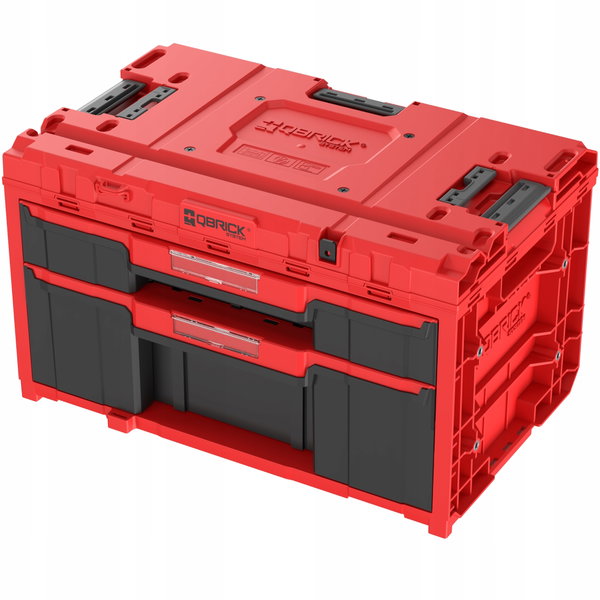 QBRICK SYSTEM SKRZYNIA DWIE SZUFLADY DRAWER 2 PLUS T. 2.0