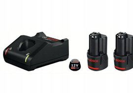 BOSCH AKUMULATOR 12V 2x2,0Ah LI + ŁADOWARKA GAL 12V-40