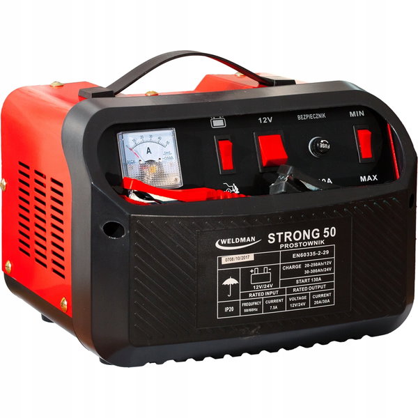 PROSTOWNIK WELDMAN STRONG 50 Z ROZRUCHEM 12V/24V