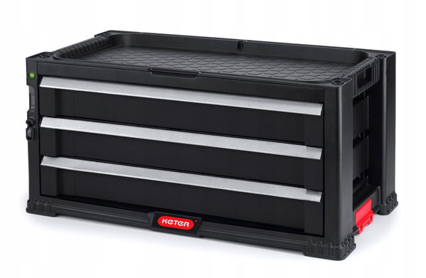 KETER REGAŁ 3 SZUFLAD TOOL CHEST SET SKRZYNKA REGAŁ NARZĘDZIOWY