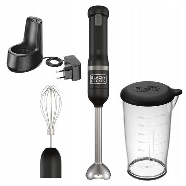 BLACK + DECKER BLENDER BEZPRZEWODOWY 7,2V 2w1 BLACK BCKM1012KB