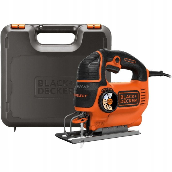 BLACK DECKER WYRZYNARKA 550W WALIZKA KS801SEK