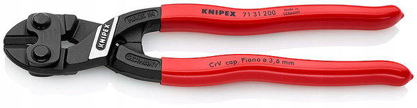 KNIPEX SZCZYPCE TNĄCE DO DRUTU 200mm COBOLT PRZEGUBOWE