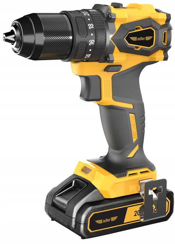 ADLER WKRĘTARKA UDAROWA 20V AKU1710W-2AH