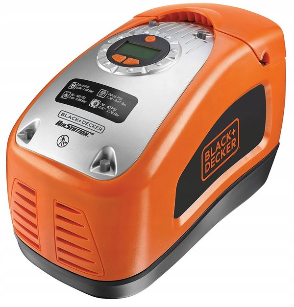 BLACK+DECKER KOMPRESOR / SPRĘŻARKA MINI 12V / 230V 11BAR