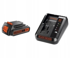 BLACK+DECKER AKUMULATOR 18V 2,0Ah + ŁADOWARKA 12A