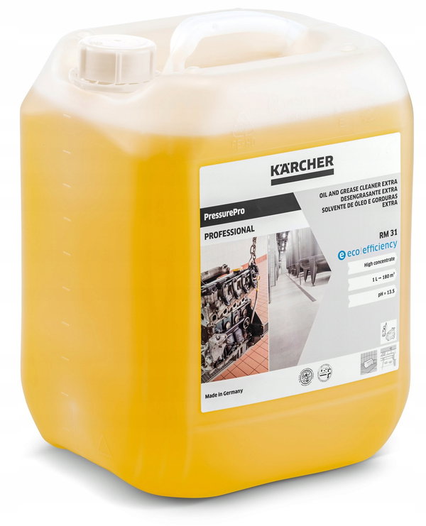 KARCHER ALKALICZNY AKTYWNY ŚRODEK CZYSZCZĄCY RM 31 ECO 10L