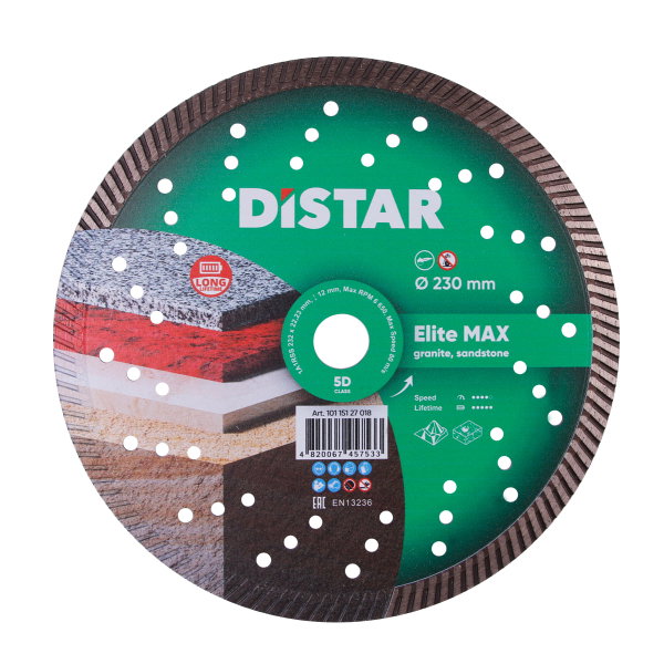 DISTAR TARCZA DIAMENTOWA ELITE MAX 232 x 2,5 x 22,23mm TURBO