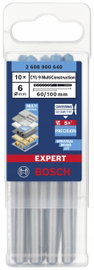 BOSCH WIERTŁO CYL-9 MULTICONSTRUCTION 6 x 60 x 100mm EXPERT 10szt.