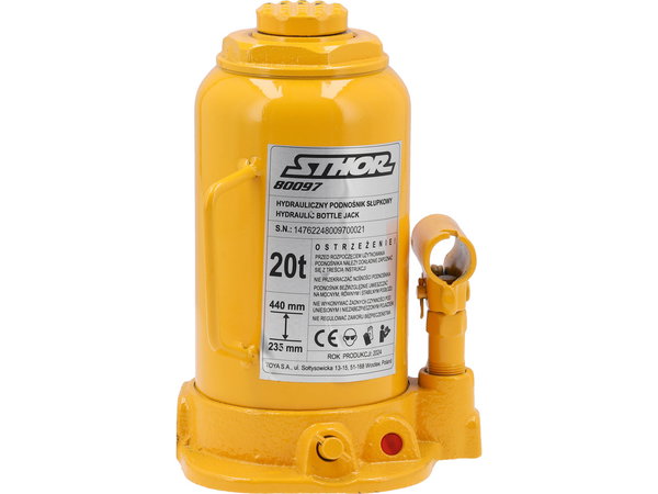 STHOR PODNOŚNIK TŁOKOWY HYDRAULICZNY 20T