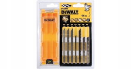 DEWALT BRZESZCZOT DO WYRZYNARKI MIX 14szt. DREWNO LAMINAT PCV DT2298-QZ