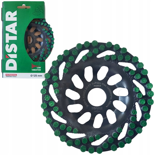 DISTAR TARCZA GARNKOWA GREEN POINT 125 x 22,23mm