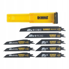 DEWALT BRZESZCZOTY DO PILAREK SZABLSTYCH MIX 8szt. EXTREME + KASETA