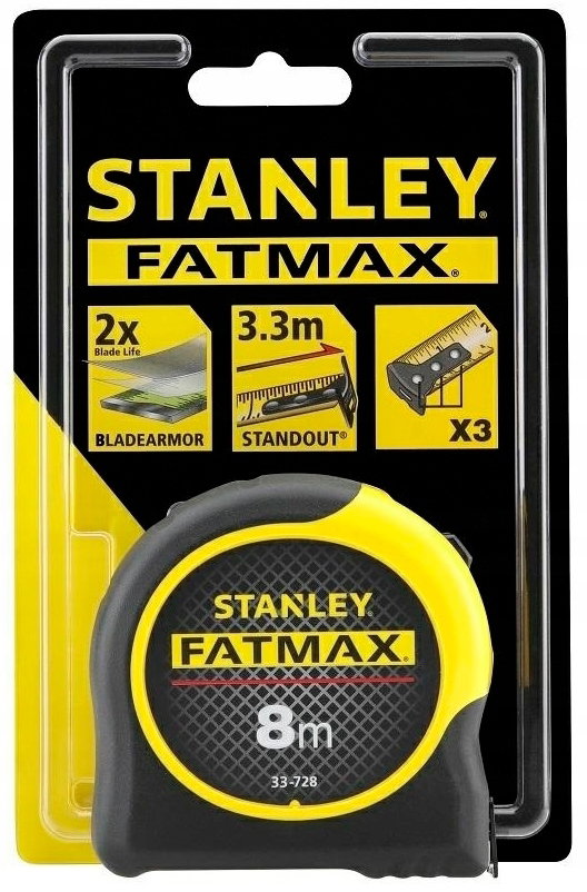 STANLEY MIARA ZWIJANA 10m x 32mm FATMAX BLADEARMOR