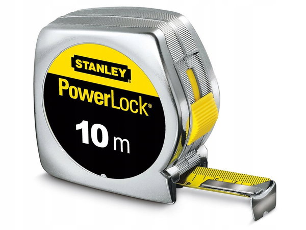 STANLEY MIARA ZWIJANA 10m x 25mm POWERLOCK KARTA