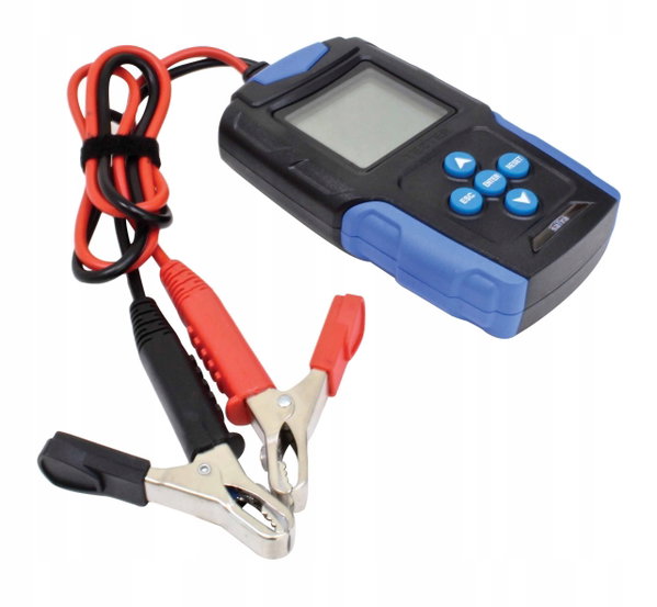 SATRA TESTER AKUMULATORÓW LCD 12 24V