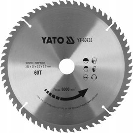 YATO PIŁA TARCZA WIDIA 255*60*30 60733