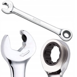 SATA KLUCZ PŁASKO-OCZKOWY 21mm Z GRZECHOTKĄ