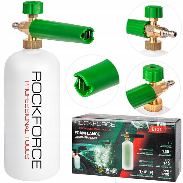 ROCKFORCE PIANOWNICA DO MYJKI 1L max.220BAR